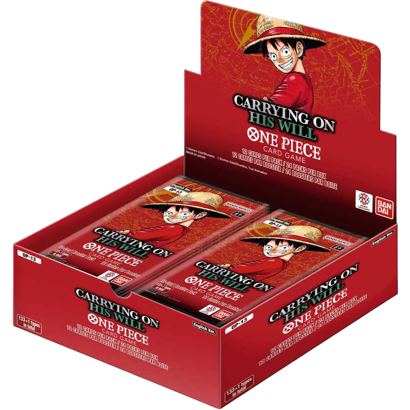 OP13 Display Box - 24 boosters - Carrying on His Will - ENG