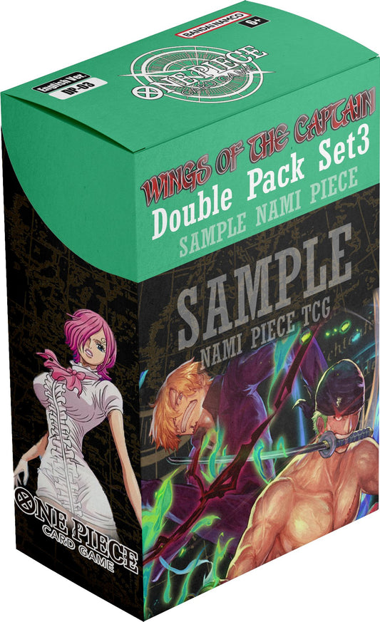 DP03 Double Pack Set - OP06 Wings of the Captain (Twin Champions / Flanked by Legends) - 2 Boosters - ENG