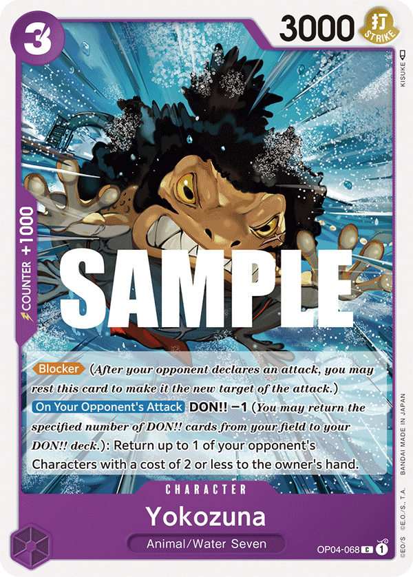 OP04-068 C ENG Yokozuna Carte personnage commune