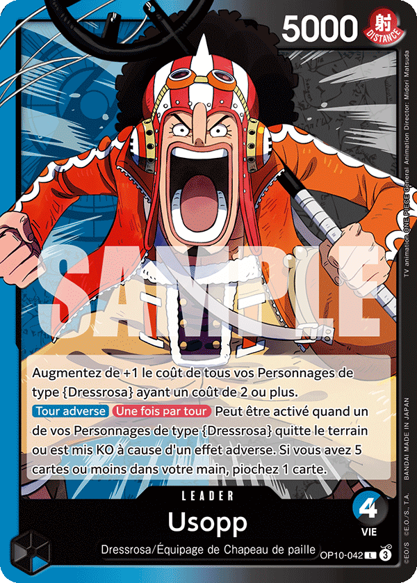 OP10 Booster sous blister - Sang Royal FR