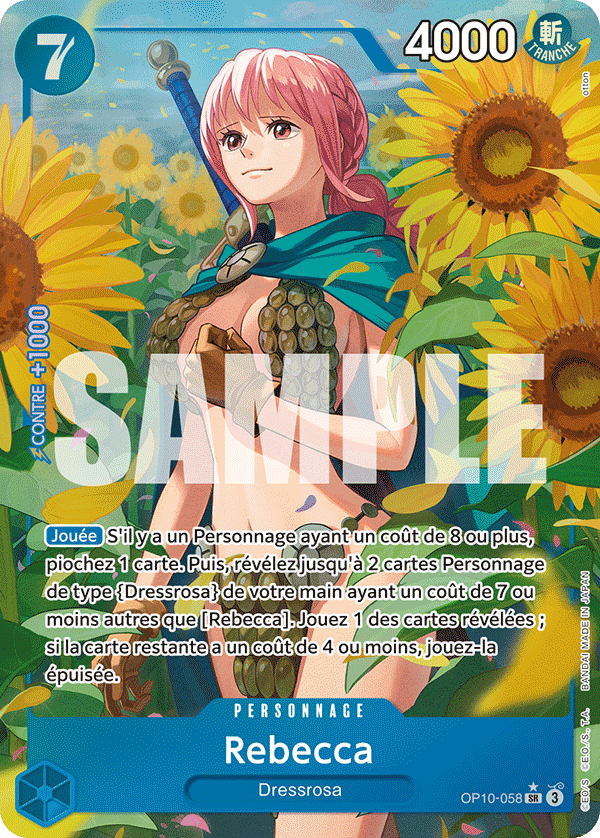 OP10 Booster sous blister - Sang Royal FR