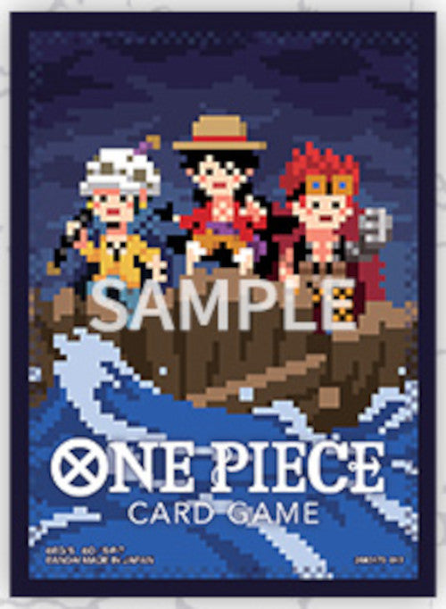 70 Protèges-cartes / Sleeves  - 3 Captains (pixel art) - Official Sleeves V.6