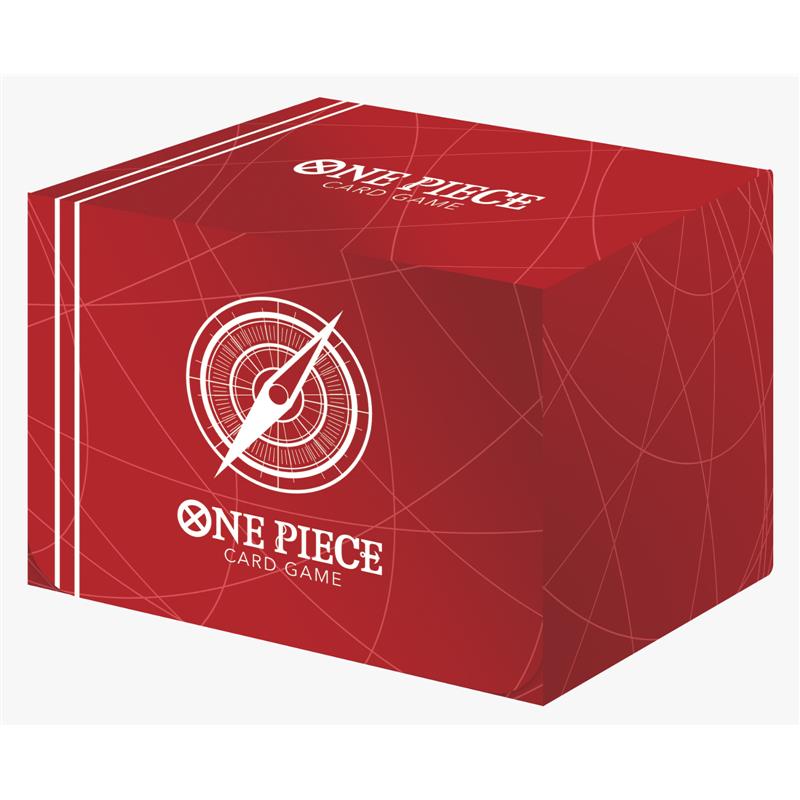 Boîte de rangement - One Piece Card Game Clear Card Case - Standard Blue / Red / White