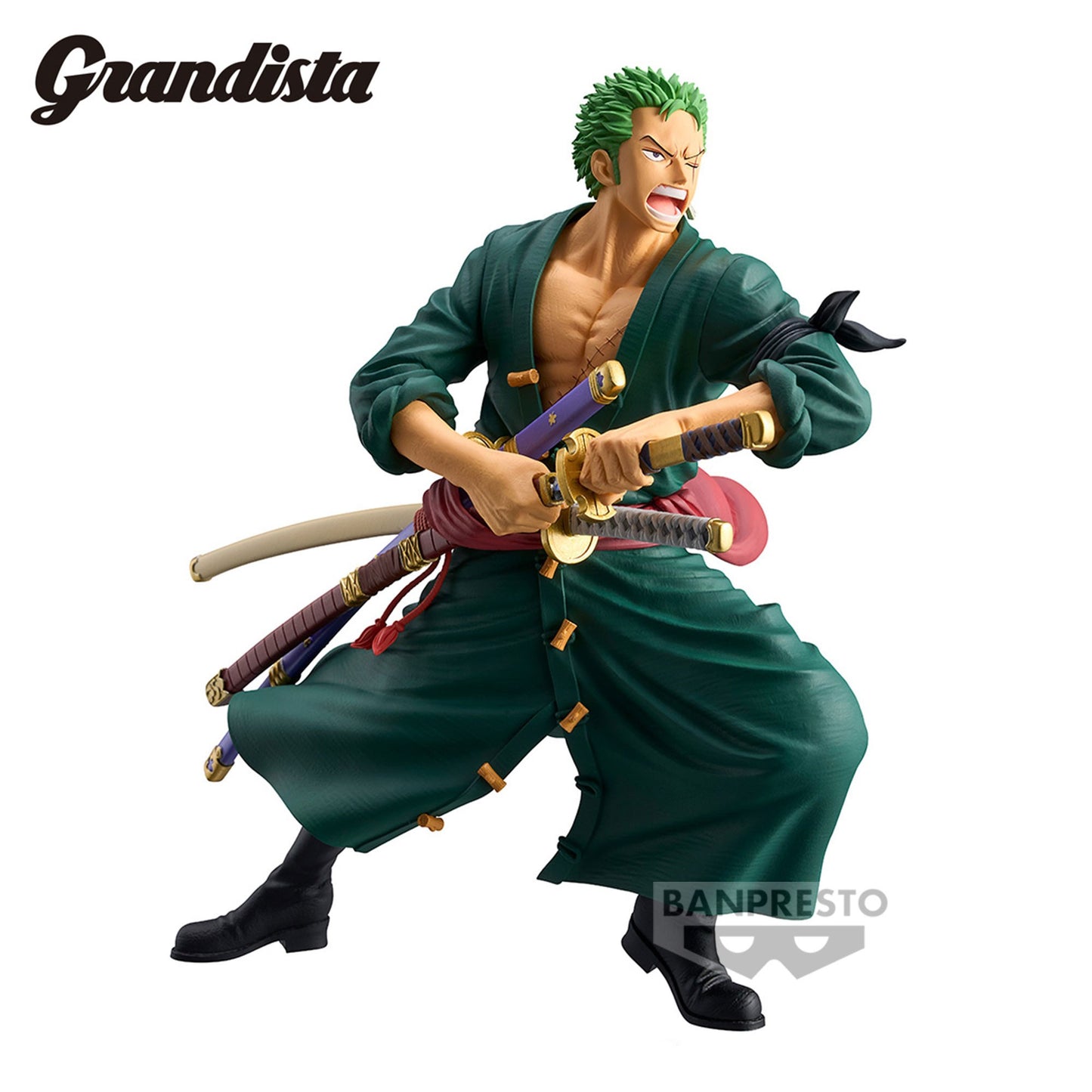 Roronoa Zoro - Figurine One Piece Grandista - ⚡DÉSTOCKAGE