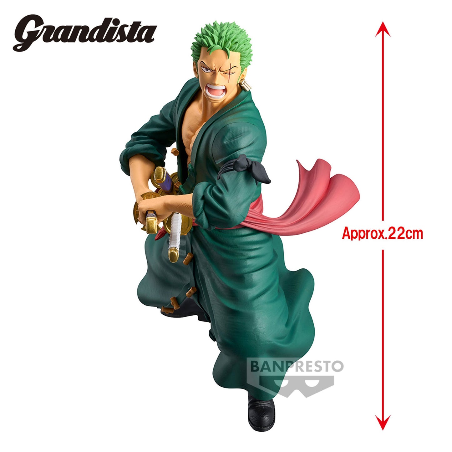 Roronoa Zoro - Figurine One Piece Grandista