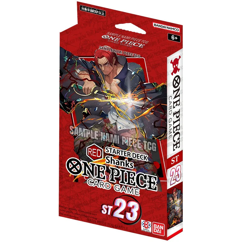 ST-23 ENG Shanks - Starter Deck Red - Deck de démarrage Rouge