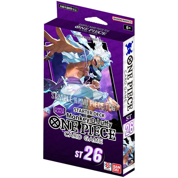 ST-26 ENG Monkey.D.Luffy - Starter Deck Purple/Black - Deck de démarrage Violet/Noir