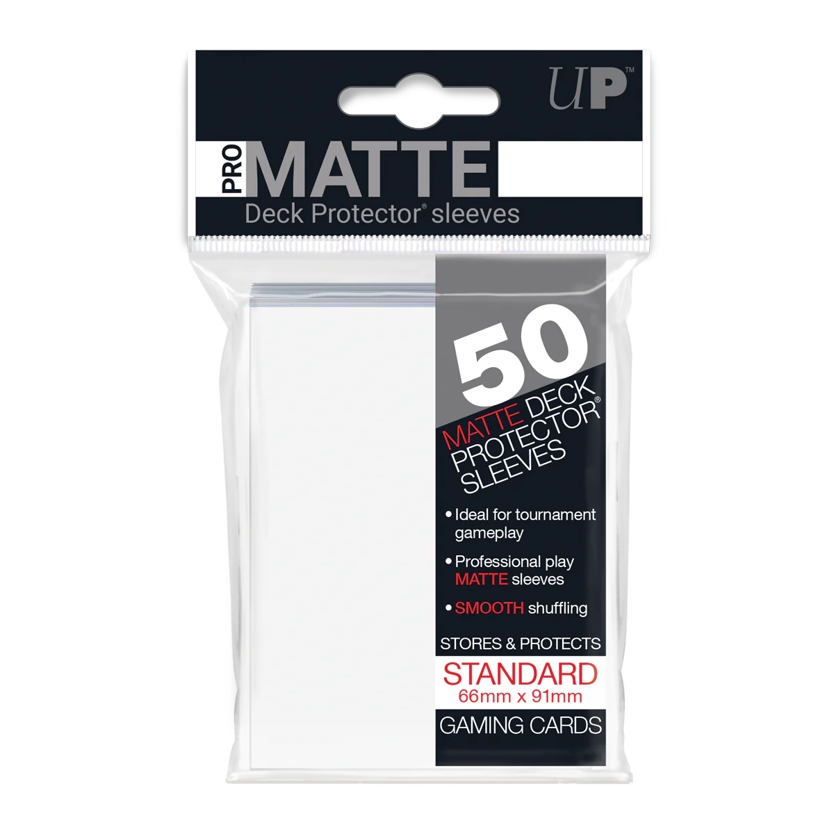 Ultra Pro - 50 protège cartes - Pro Matte Deck protector sleeves