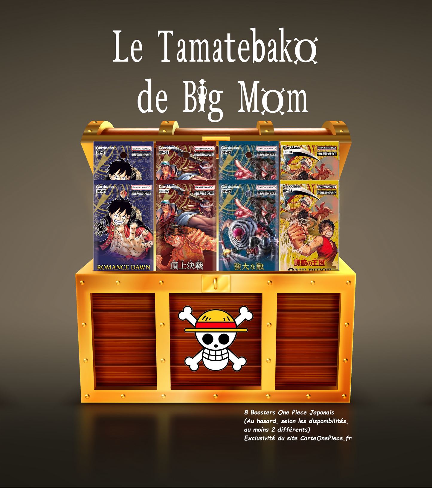 La box au trésor One Piece TCG JAP