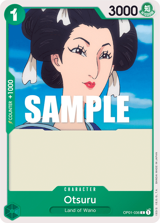 OP01-036 C ENG Otsuru Carte personnage commune