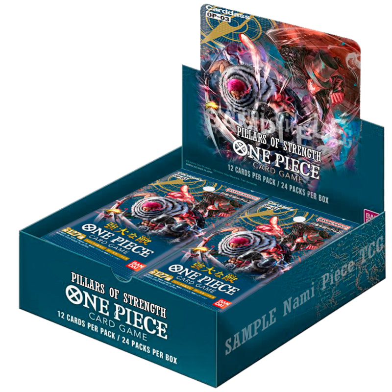 OP03 Display box - 24 Boosters - Pillars of Strength / Mighty Enemies ENG