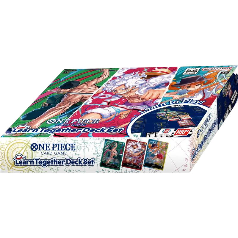Coffret d’initiation 3 decks - Learn Together Deck Set LD-01 – One Piece TCG (EN)