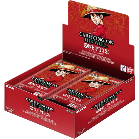 OP13 Display Box - 24 boosters - Carrying on His Will - ENG