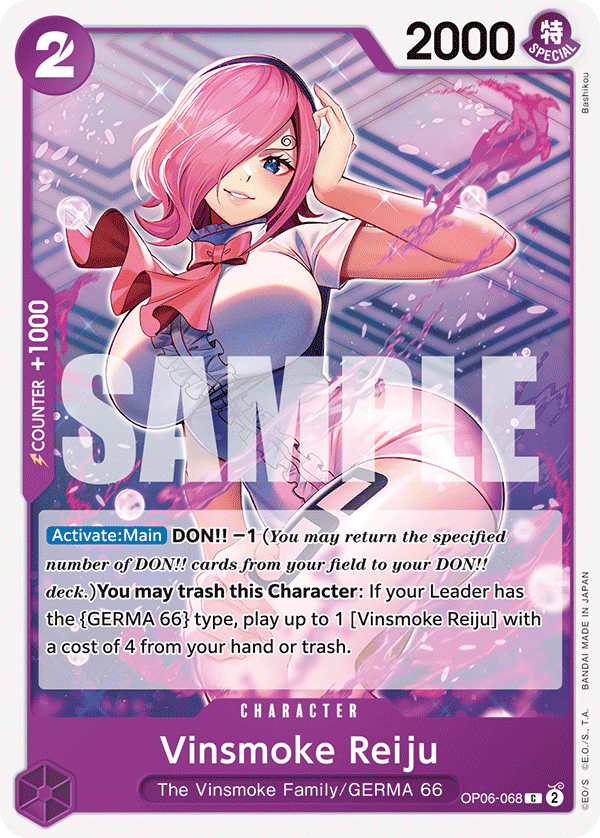 OP06-068 C ENG Vinsmoke Reiju Carte personnage commune