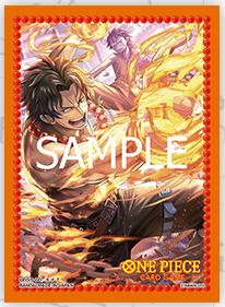 70 Protèges-cartes / Sleeves  - Portgas D. Ace - Official Sleeves V.10