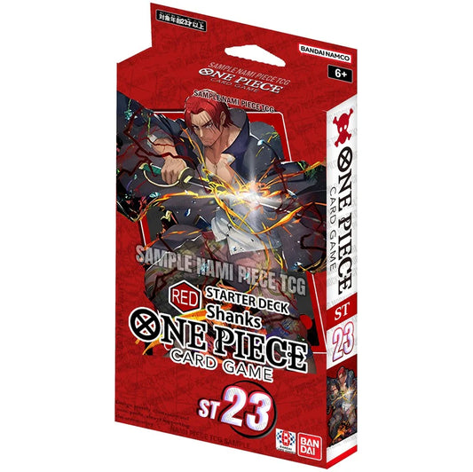 ST-23 ENG Shanks - Starter Deck Red - Deck de démarrage Rouge