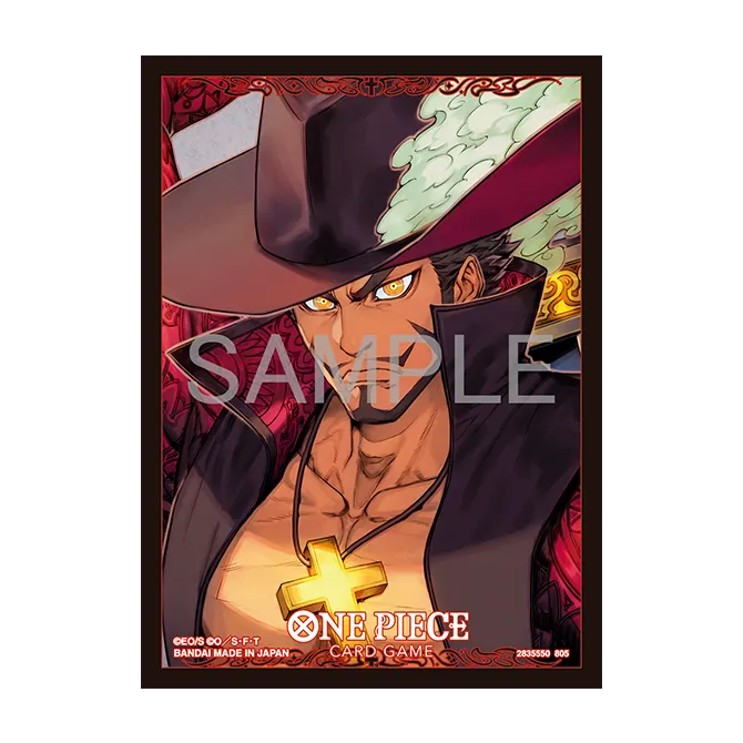 70 Protèges-cartes / Sleeves - Dracule Mihawk - Official Sleeves V.13