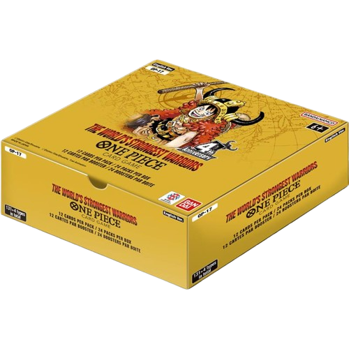 OP17 Display Box - 24 boosters - The world's strongest warriors - ENG