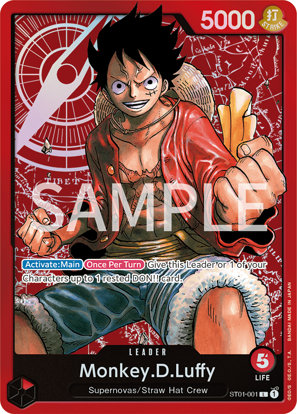 ST-01 ENG Straw Hat Crew Deck de démarrage